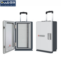 国保(Guub)20格手机屏蔽柜保密认证会议5G信号屏蔽存放保密柜P20(便携式)