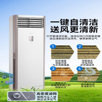 美的(Midea)中央空调 5匹柜式空调 商用5p柜机立式 一级能效 380V RFD-120LW/BSDN8Y-PA4