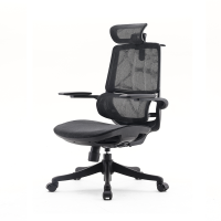 西昊人体工学电脑椅 M59AS-202/黑框黑网/全网/双背/3D活动扶手/固定座/3级/PP脚(张)