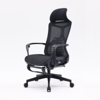 西昊人体工学电脑椅 M88A-101/黑网/单背/联动扶手/固定座/3级/PP脚/脚踏(张)