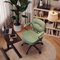 西昊人体工学电脑椅 L3D-103/抹茶绿猫抓皮/单背/固定扶手/滑座/4级/拆装钢脚(张)