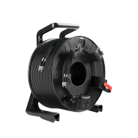 山泽 光纤跳线SC/FC/LC单模双芯光缆2芯/4/6/八芯超柔软室外光纤线 4芯FC-FC单模 带放缆车 50米