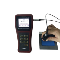 山泽 铜材铝材导电率测量仪数字便携式涡流电导率仪有色金属导电率测试 FD102标配一套