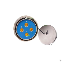 山泽 电缆线缆配件航空头YGD26N3204J32+防尘盖1套