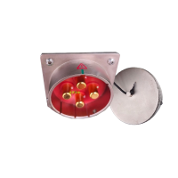 山泽 电缆线缆配件航空头座YGD20N3204J-A+防尘盖1套