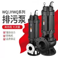 SUXINGAUTO 扬程30米大功率污水泵4寸380V工业三相电抽水泵100WQ80-35-18.5KW