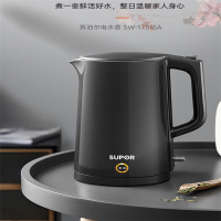 苏泊尔(SUPOR) PTC机械保温 一键保温一整天 双层无缝内胆 1.7L大容量 电水壶SW-17S15A
