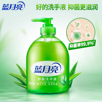 蓝月亮 芦荟抑菌洗手液套装:500g*3+瓶装补充装500g*3 专业抑菌99.9% 更滋润