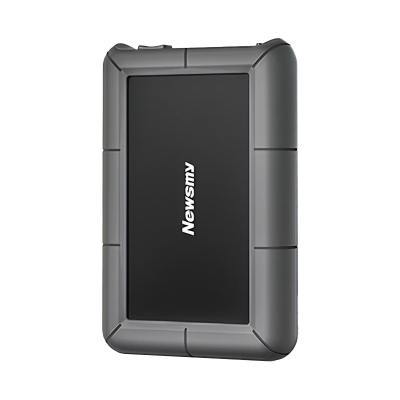 纽曼(Newsmy)4TB 移动硬盘 3.5英寸 桌面存储 星际系列 USB3.0 硅胶保护 大容量存储 家庭数据仓库