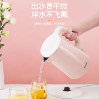 苏泊尔(SUPOR) 304不锈钢全钢无缝 自动断电双层大容量1.5L烧水壶 SW-15E726