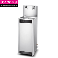 乐创(lecon)商用开水器 学校公司工厂大型不锈钢 饮水机 台式一开一温 LC-J-ZY01