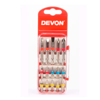 大有(Devon) 大有15件批头附件套装电动螺丝批螺丝刀起子机批头套筒 15批头组套 做工精良品质优秀