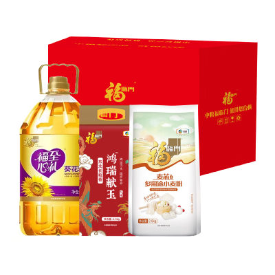 中粮 福临门到身边大礼包特惠A款5kg+5L