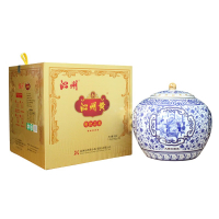 中粮 沁州黄小米有机黄小米青花瓷高端礼盒100g×15袋充氮免淘洗年货礼盒 山西特产月子米杂粮粗粮小米粥