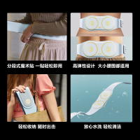 艾诗凯奇(SKG) W7尊贵款 智能按摩腰带 多功能揉捏热敷 送男女友家人生日礼物送长辈 W7超薄尊贵款海岩灰