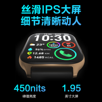 艾诗凯奇(SKG) 智能运动手表 心电记录仪血氧检测长续航防尘水健康监测 高档礼物送父母长辈老婆 健康手表V7 2代