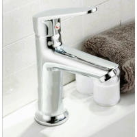 LISM 冷热洗手盆水龙头面盆单冷水龙头卫生间台盆浴室洗脸盆龙头 全铜龙头 11.5cm 517g