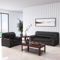 奥派克(AOPIK) 三人沙发 W2030*D850*H880 黑色高级感 成套好搭配