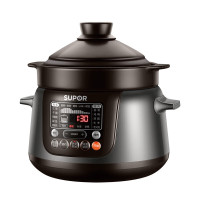 苏泊尔(SUPOR) 电炖锅电炖盅中华炽陶4L家用自动煲汤锅煲粥电砂锅BB煲 TG40YC5