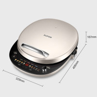 苏泊尔(SUPOR) 电饼铛 家用双面加热加深32cm烤盘大火力烙饼煎饼三明治早餐机蒸汽煎烤机电饼档JD32AQ18