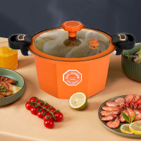 荣事达(Royalstar)厨房家用汤锅炖锅焖锅八方鸿运不粘微压锅 RG-3219SN(F)