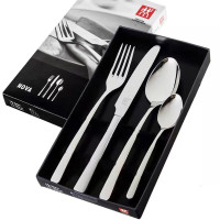 双立人 阿伯丁西餐具4件套/8件套刀叉勺子Aberdeen不锈钢西餐具 NOVA西餐具四件套一人份