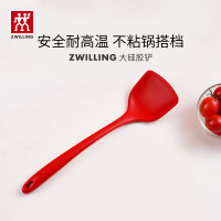 双立人 硅胶锅铲炒菜铲不粘锅铲耐高温炊具厨房家用护锅中式大硅胶锅铲 340mm