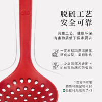 双立人 巴拉利尼硅胶漏勺不粘锅专用大漏勺食品级耐高温家用汤勺捞勺饺子捞面条勺