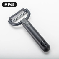 双立人 巴拉利尼削皮刀刮皮刀刨刀不锈钢瓜刨刀家用多功能削土豆水果刀厨房好物 黑色