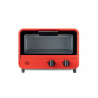 双立人 YWZR巴拉利尼自动多功能烘焙面包蛋糕蛋挞9L迷你小型电烤烤箱 番茄红
