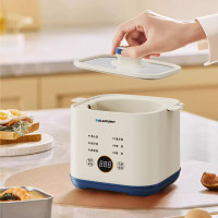 蓝宝(BLAUPUNKT) 小型迷你煮蛋器电蒸蛋器 家用定时 预约多功能 溏心蛋煮蛋器BP-ZD09 单层