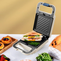 蓝宝(BLAUPUNKT) 电饼铛双面加热 多功能三明治机 早餐机 轻食机BP-SMZJ2088A 白色