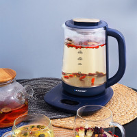 蓝宝(BLAUPUNKT) 养生壶 煮茶器花茶壶 电水壶烧水壶电 保温煮茶壶玻璃BP-YS606 1.5L