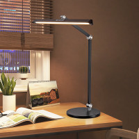 雷士照明 普瑞全光谱护眼LED条形灯折叠台灯学习儿童阅读书桌卧室近视防控 沃韵 95T2-13W