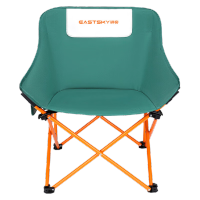 驿客 月亮椅(绿色)精选抗撕裂优质牛津布 收纳方便 一开一合轻松收纳 EKH-9013 绿色