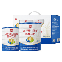 可益康 高钙蛋白粉礼盒650g 500g/罐+150g/罐 (单位:盒)
