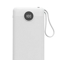沃品L08 自带线移动电源10000毫安时(单位:台)白色