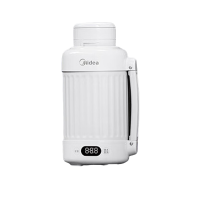 美的(Midea) MK-DB12X18-PRO 便携式大容量保温杯不锈钢电热水杯1.2L (单位:台)白色