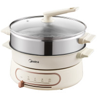 美的(Midea)MC-HGE2803电火锅 4.5L(单位:台)白色