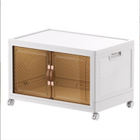 LISM收纳柜塑料储物柜整理柜子免安装折叠柜