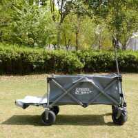 凯亚仕(KIYERSY) KYS-709 索罗聚拢式后开门营地车 灰绿色 600D牛津布 碳素钢