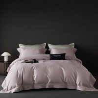 啄木鸟 星河梦境四件套(太妃紫) 太妃紫 床单款 (被套200*230cm)