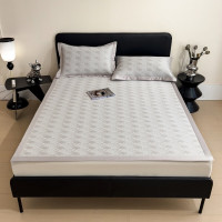 啄木鸟 繁星冰凉席(气质灰) 再生纤维 凉席180*200cm 枕套48*74cm*2