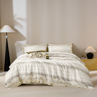 啄木鸟 清逸天丝四件套(佐映金) 佐映金 床单款 (被套200*230cm)