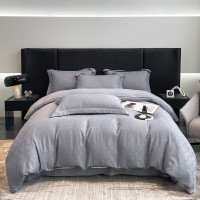 啄木鸟 贡缎轻奢四件套(圣路易) 贡缎轻奢四件套 圣路易 床单款 (被套200*230cm)