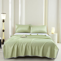 啄木鸟 凉豆豆夏凉被(青色) 针织棉 180*200cm 家用办公室可多场景使用