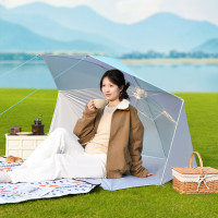 大迈 DM-1017 一键速开帐篷 巴厘蓝 速开伞帐 一拉速开免安装