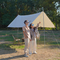 大迈 DM-1011M 星际漫步天幕 经典屋檐 防泼水 小巧便捷 大自然触手可及