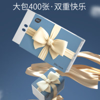 植护 ZH305194N10 植护 蝴蝶结压花纸面巾 140*175mm/4层 100抽 10包/提 1提