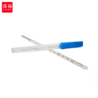 谋福-CNMF 88 水银体温计 玻璃口腔液下三角型棒式体温表 温度计
